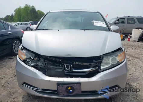 2014 Honda Odyssey Ex-L z USA, uszkodzony, nr VIN 5FNRL5H66EB029967